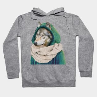 Wolf Portrait Hoodie